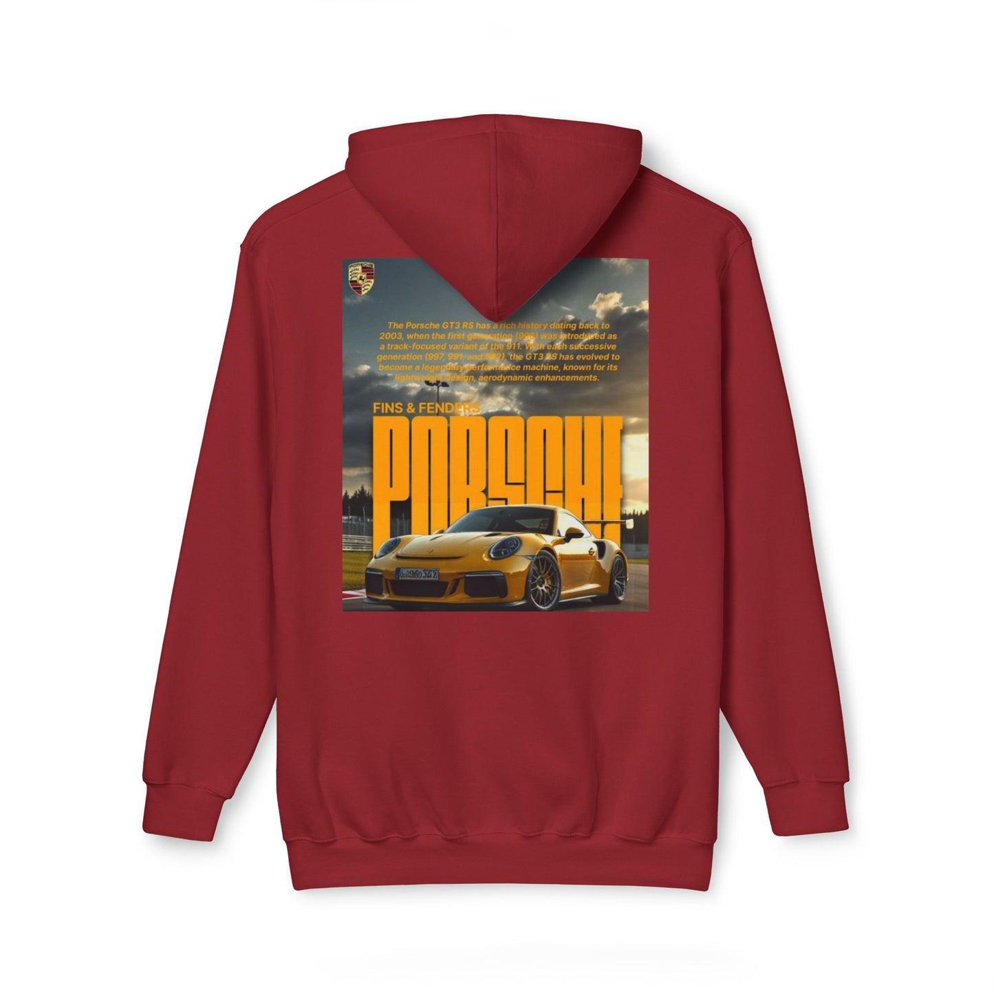 Unisex Hooded Sweatshirt - Porsche Fins & Fenders Collection