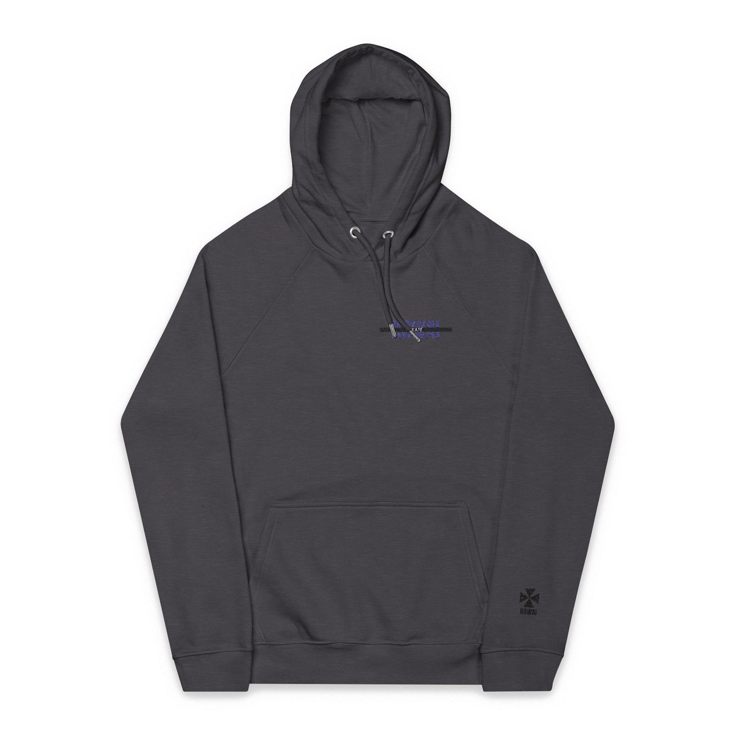 Unisex Eco-Friendly Raglan Hoodie, Sustainable Fashion, Embroidered Hoodie Gifts, Casual Wear, Earth Day Apparel, Gift for Him/Her