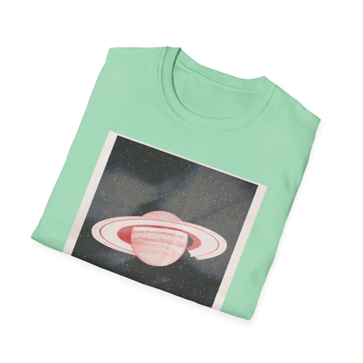 Vintage Saturn Graphic T-Shirt, Retro Space Tee, Unisex Casual Wear, Planet Lovers Gift, Cool Astronomy Shirt