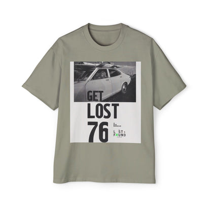 Get Lost 76 Tee — Vintage Car Graphic Oversized T‑Shirt