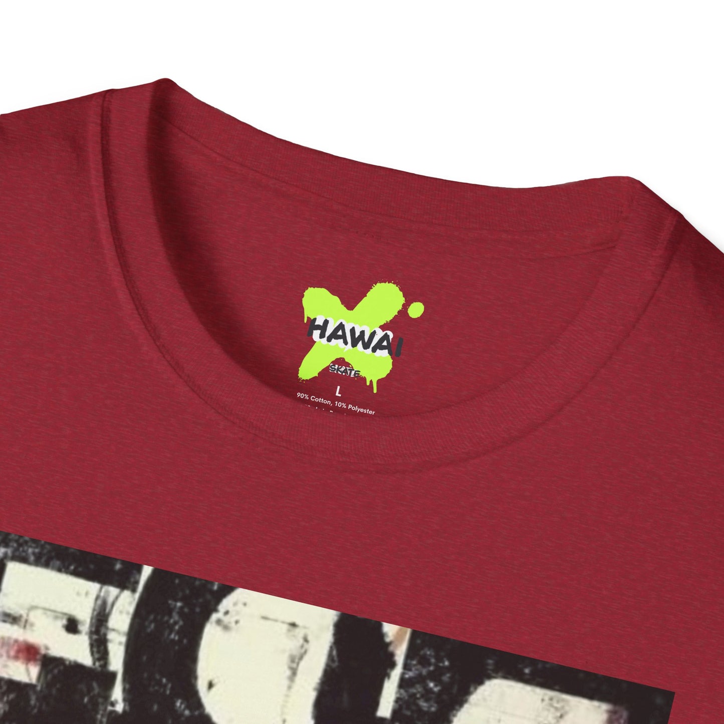 Artistic Unisex Softstyle T-Shirt - Modern Abstract Design