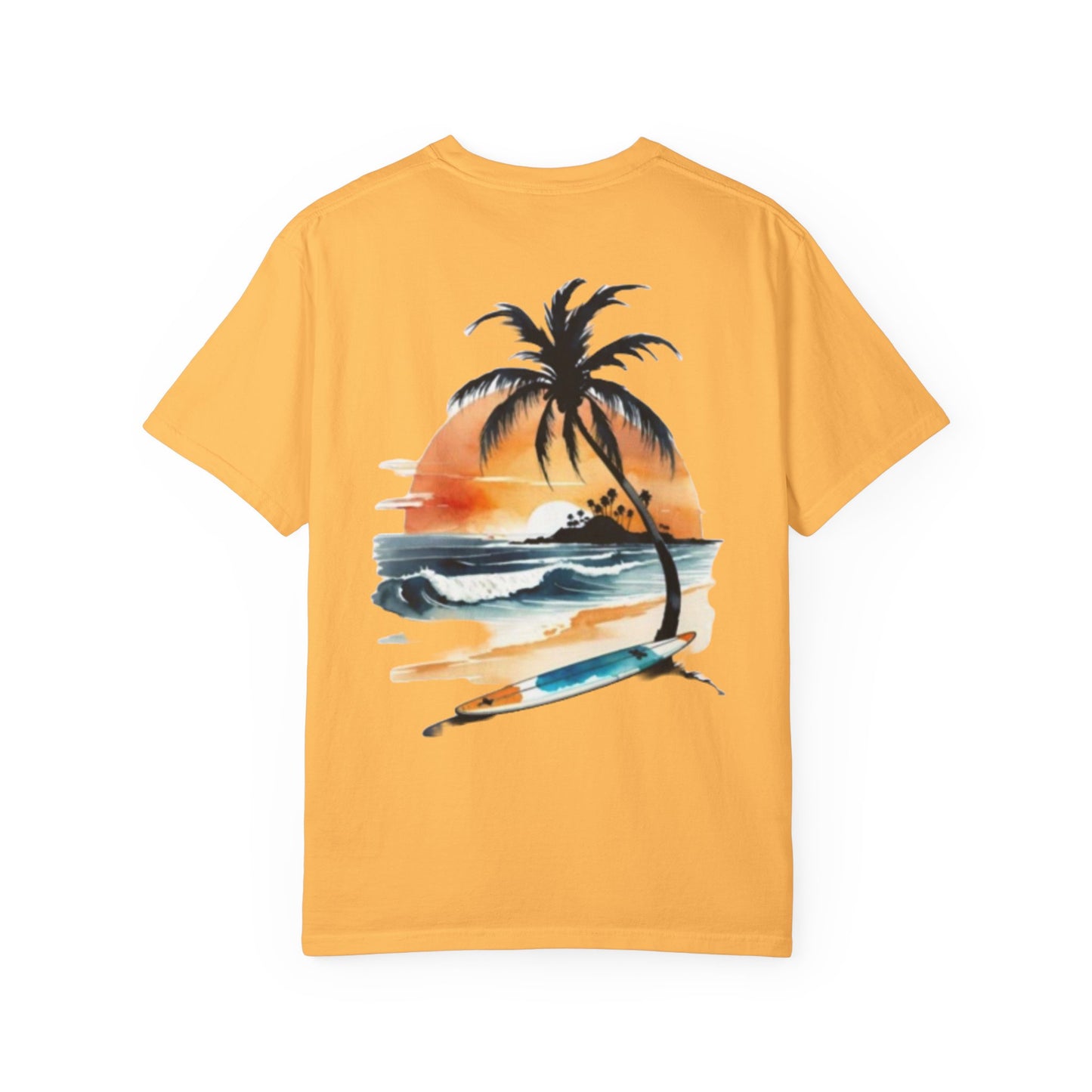Hawaii Skate Unisex Garment-Dyed T-Shirt - Fun Tropical Vibes