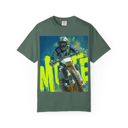 Motocross Dirt Bike Rider T‑Shirt — Extreme Off‑Road Racing Tee