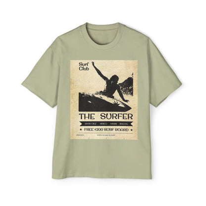 The Surfer Vintage Surf Club Tee — Men's Oversized Surf Graphic T-Shirt