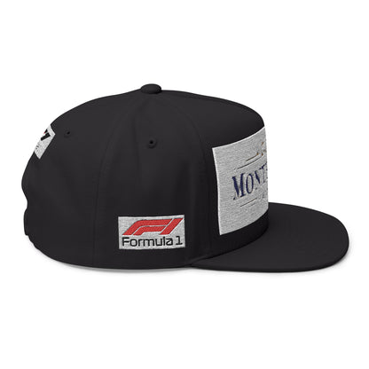 Monte Carlo Monaco Embroidered Flat Bill Cap