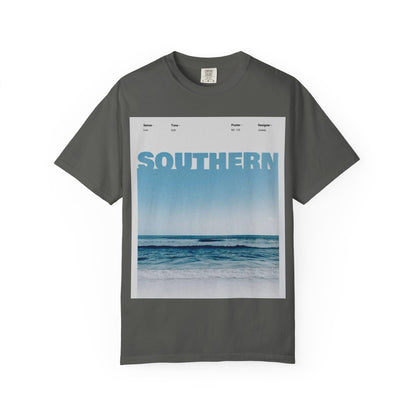 Southern Beach Photo T-Shirt — Ocean Waves Graphic Tee