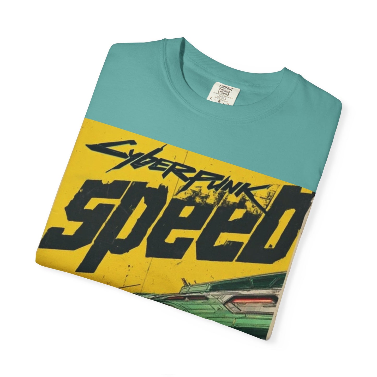 Cyberpunk Speed T-Shirt — Retro Racing Car Graphic Tee