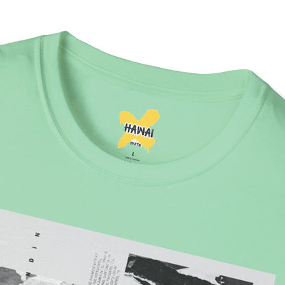 Retro Graphic Tee - Balance Art Design for Casual Style
