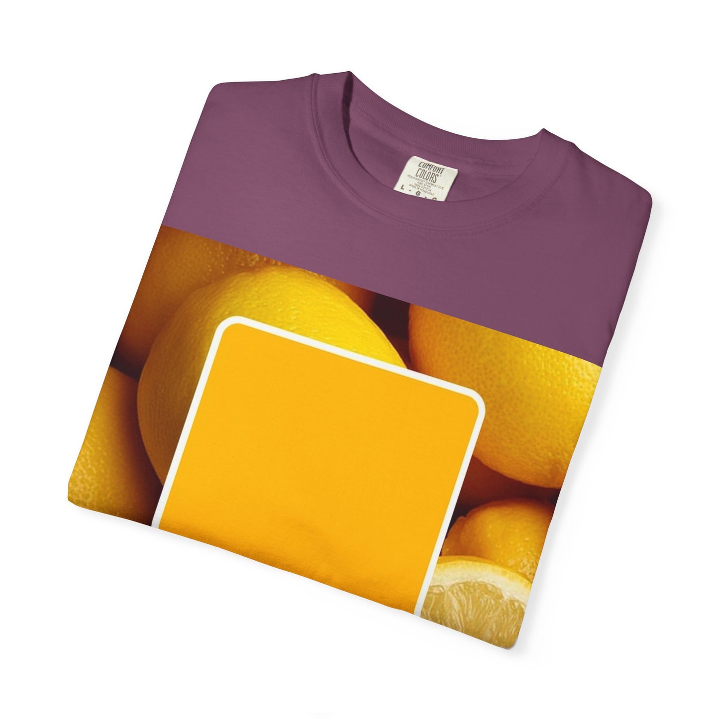 Pantone Lemon Print T-Shirt