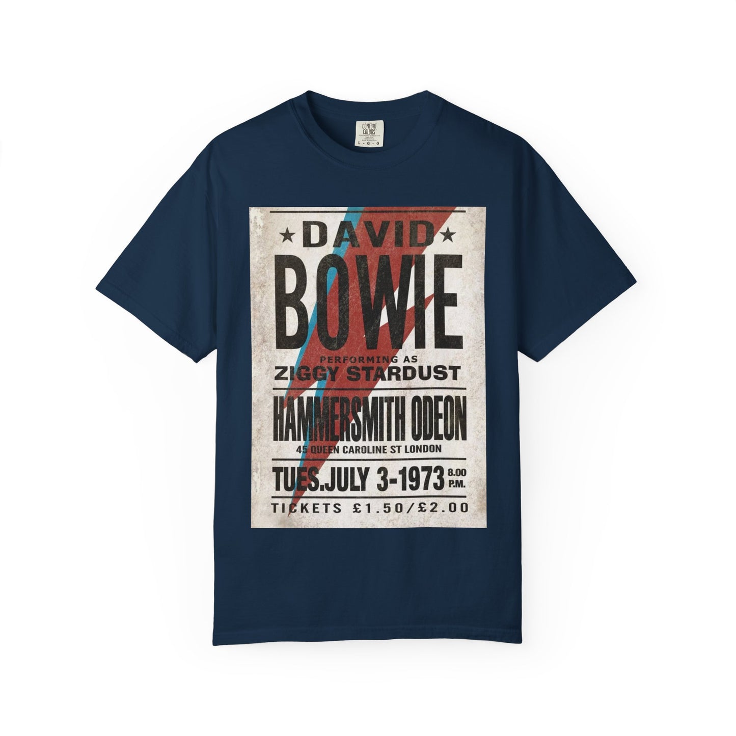 Retro Ziggy Stardust T-Shirt - Unisex Garment-Dyed Tee