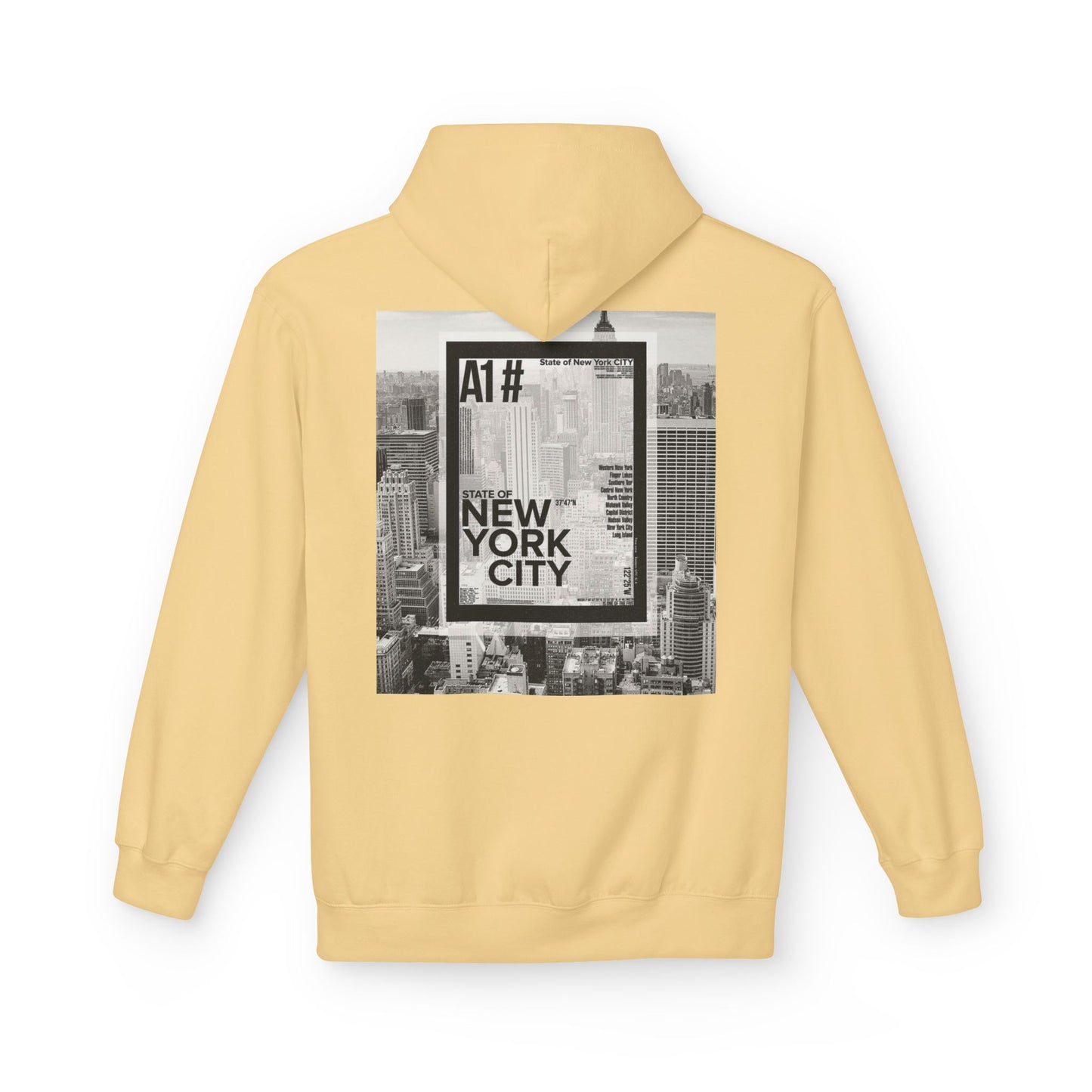 Happy Vibes Unisex Fleece Hoodie - Smiley Face Design