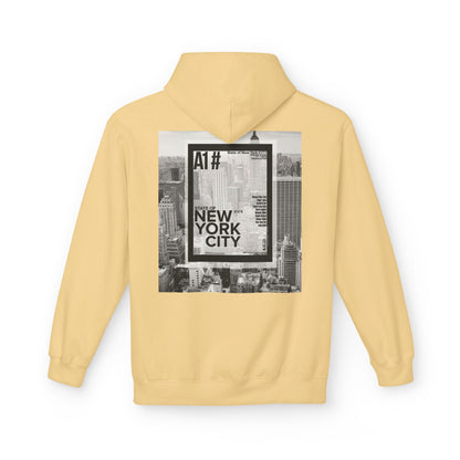 Happy Vibes Unisex Fleece Hoodie - Smiley Face Design