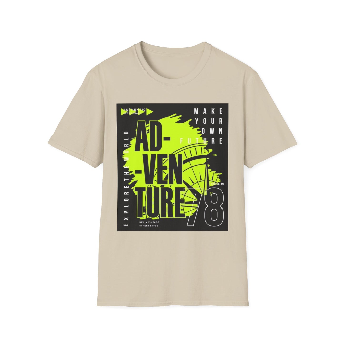 Adventure-Themed Unisex T-Shirt | Explore Life & Create Your Own Adventure, Travel Tees, Outdoor Apparel, Gifts for Explorers, Casual Wear