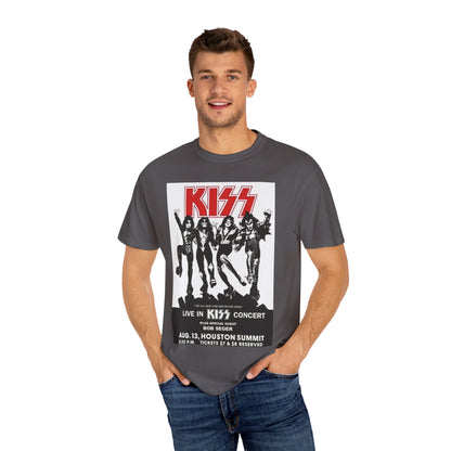 KISS Concert Graphic Unisex T-Shirt - Live in Concert Tee