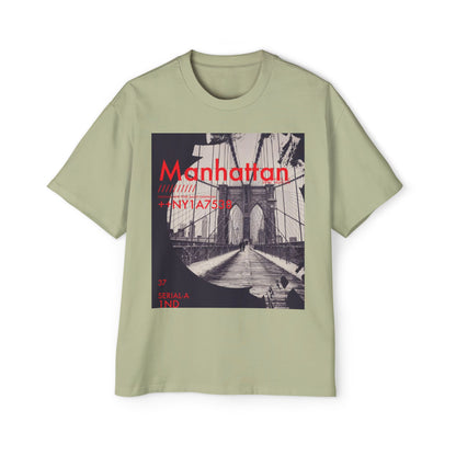 Manhattan Bridge Graphic Tee — Vintage NYC Photo Print