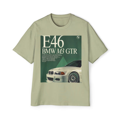 E46 BMW M3 GTR Tee — Vintage Racing Poster Graphic T-Shirt