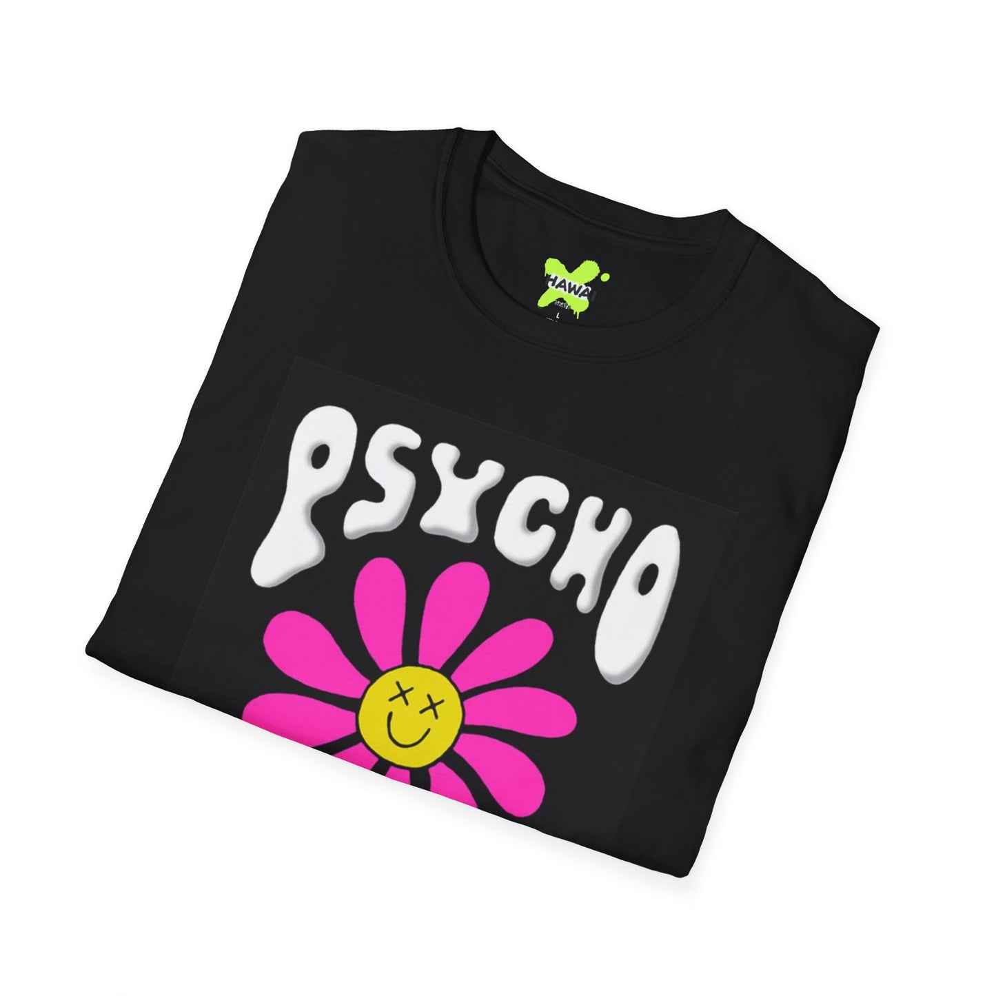 Psychedelic Flower Unisex Softstyle T-Shirt