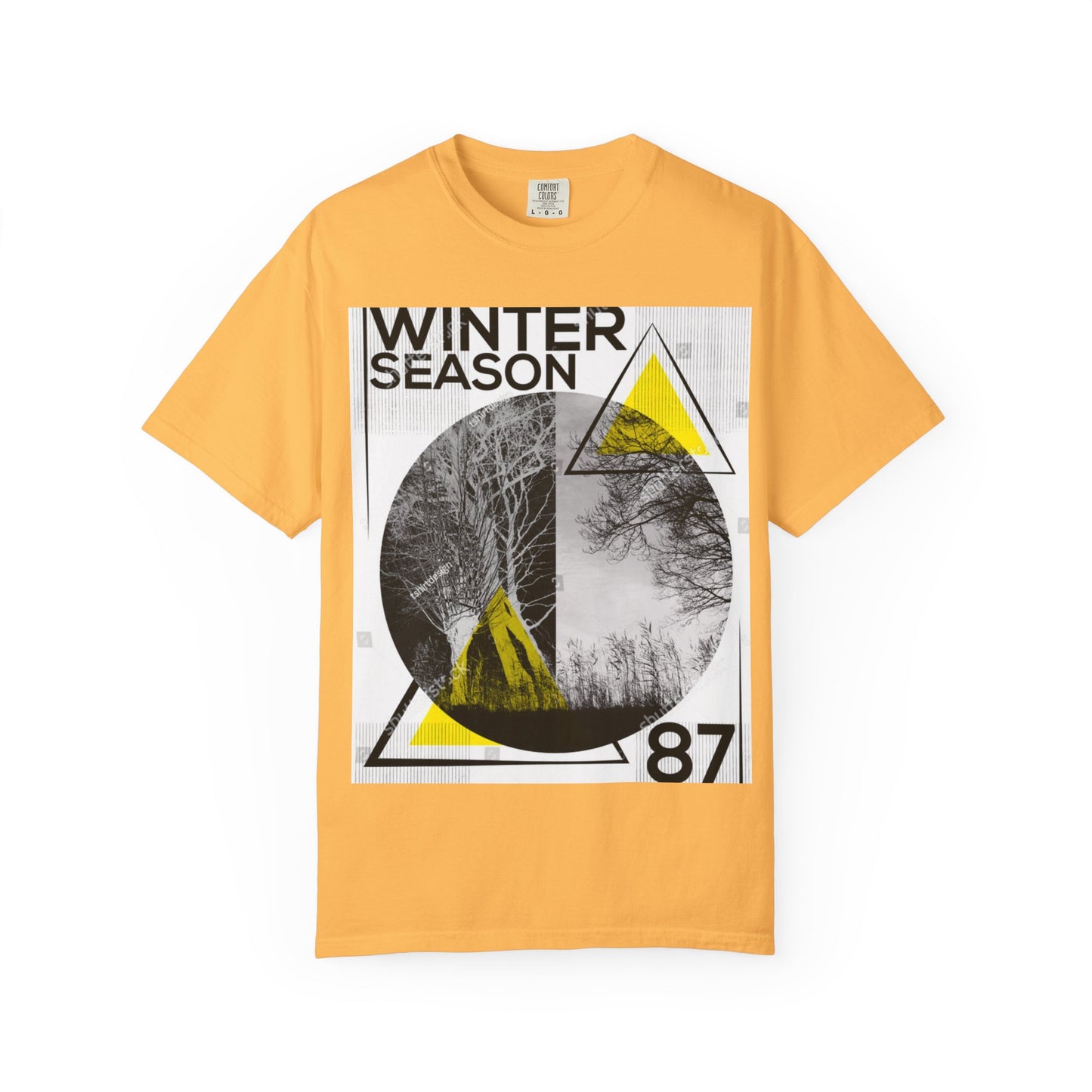 Winter Season Graphic T-shirt, Unisex Tee for Fashion Lovers, Cool Casual Wear, Winter Apparel, Unique Gift for Him/Her