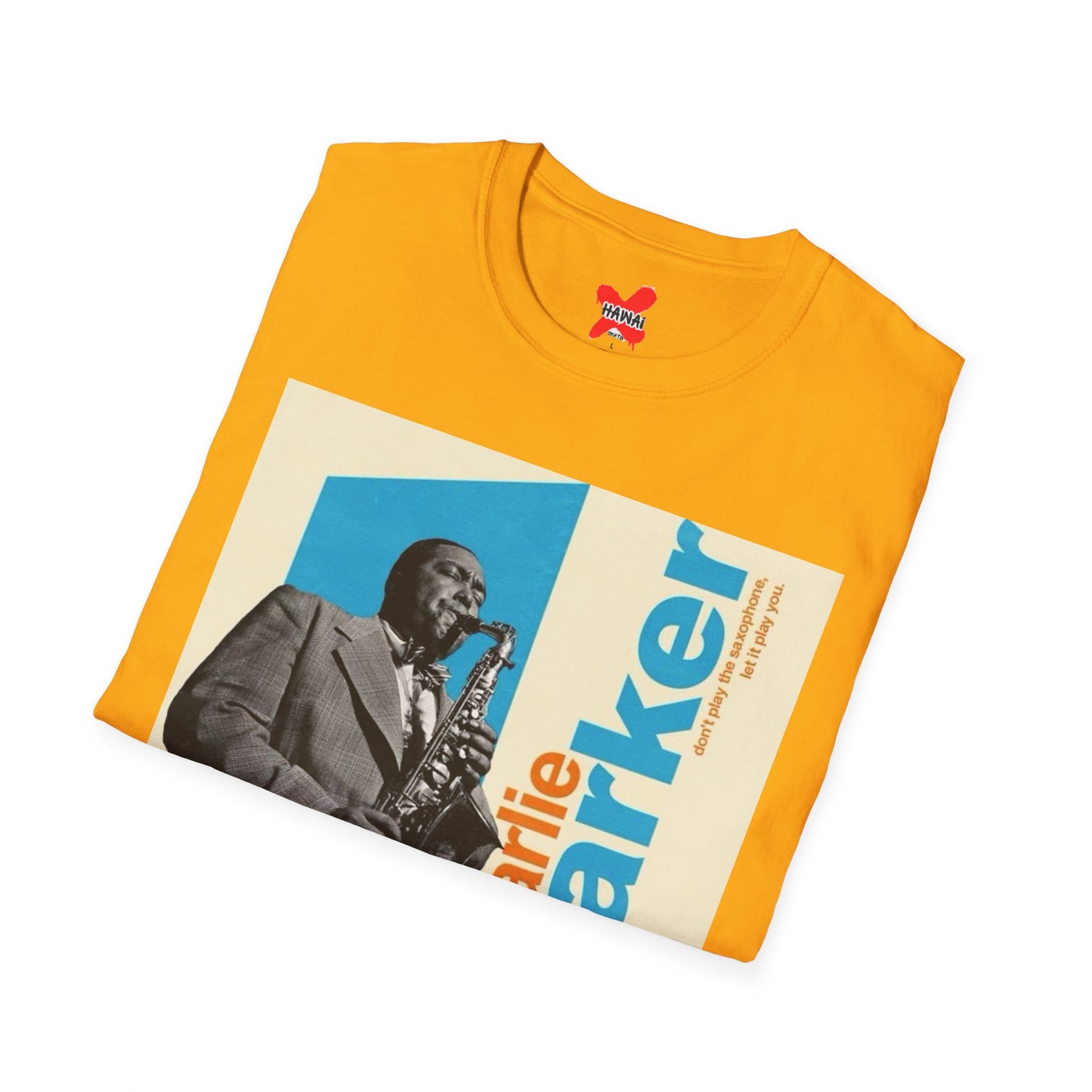 Vintage Charlie Parker Unisex Softstyle T-Shirt - Music Lover Tee