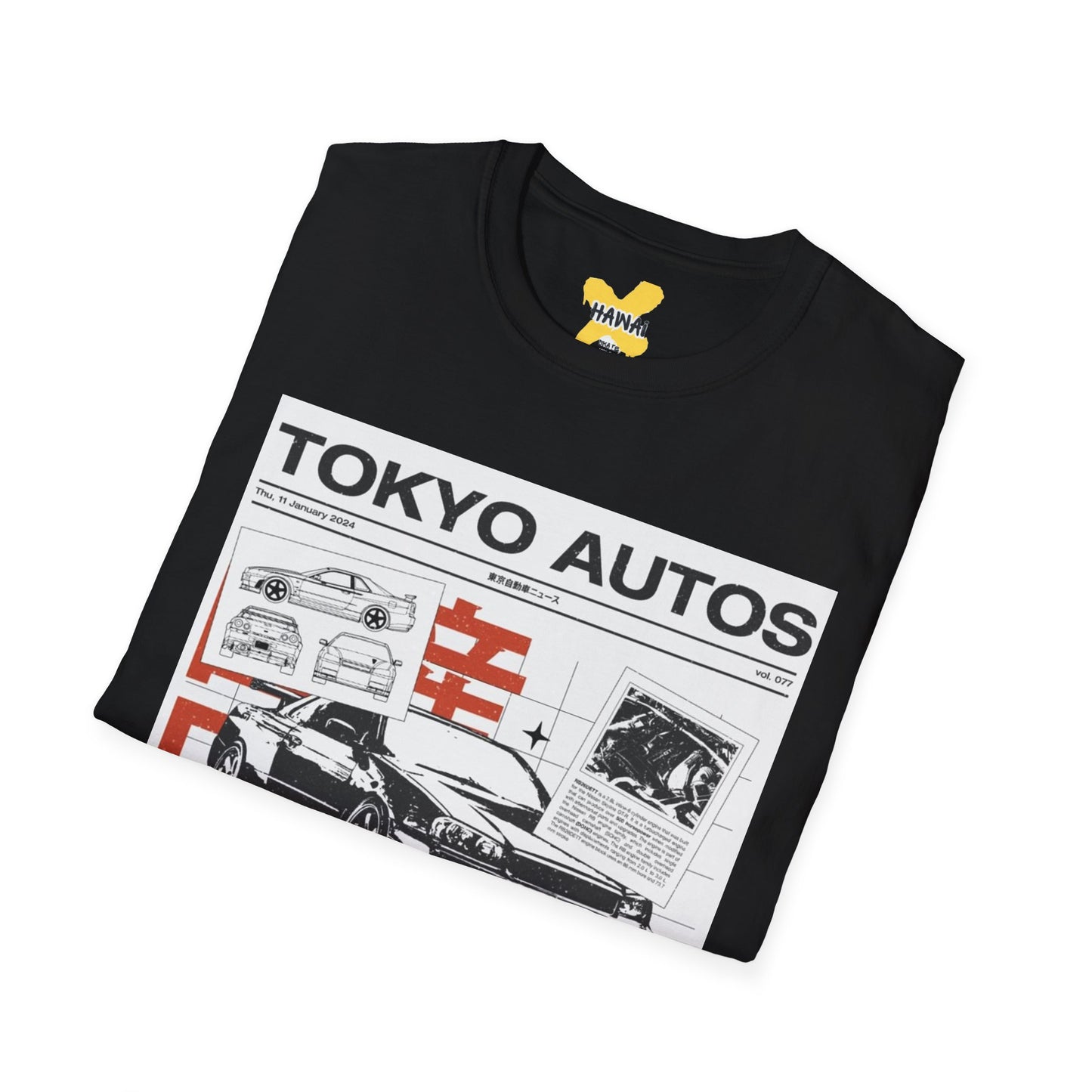 Tokyo Autos Street Beast T-Shirt, Unisex Graphic Tee, Car Enthusiast Gift, Casual Streetwear, Automotive Fashion, Birthday Gift