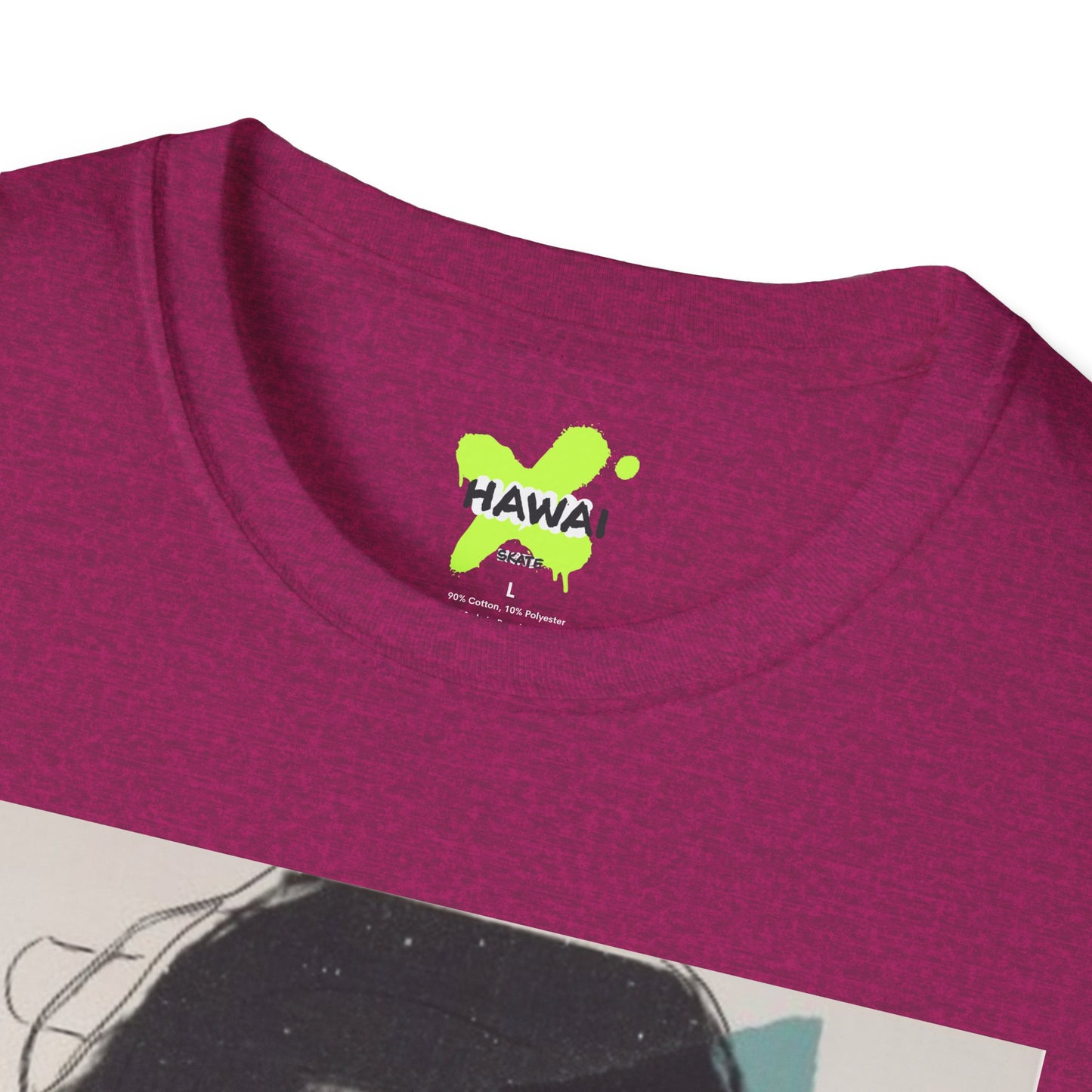 Artistic Unisex Softstyle T-Shirt - Unique Graphic Design for Art Lovers