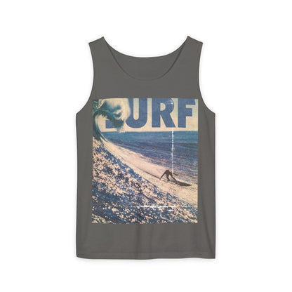 Surf Vintage Tank Top – Retro Beach Surfing Graphic