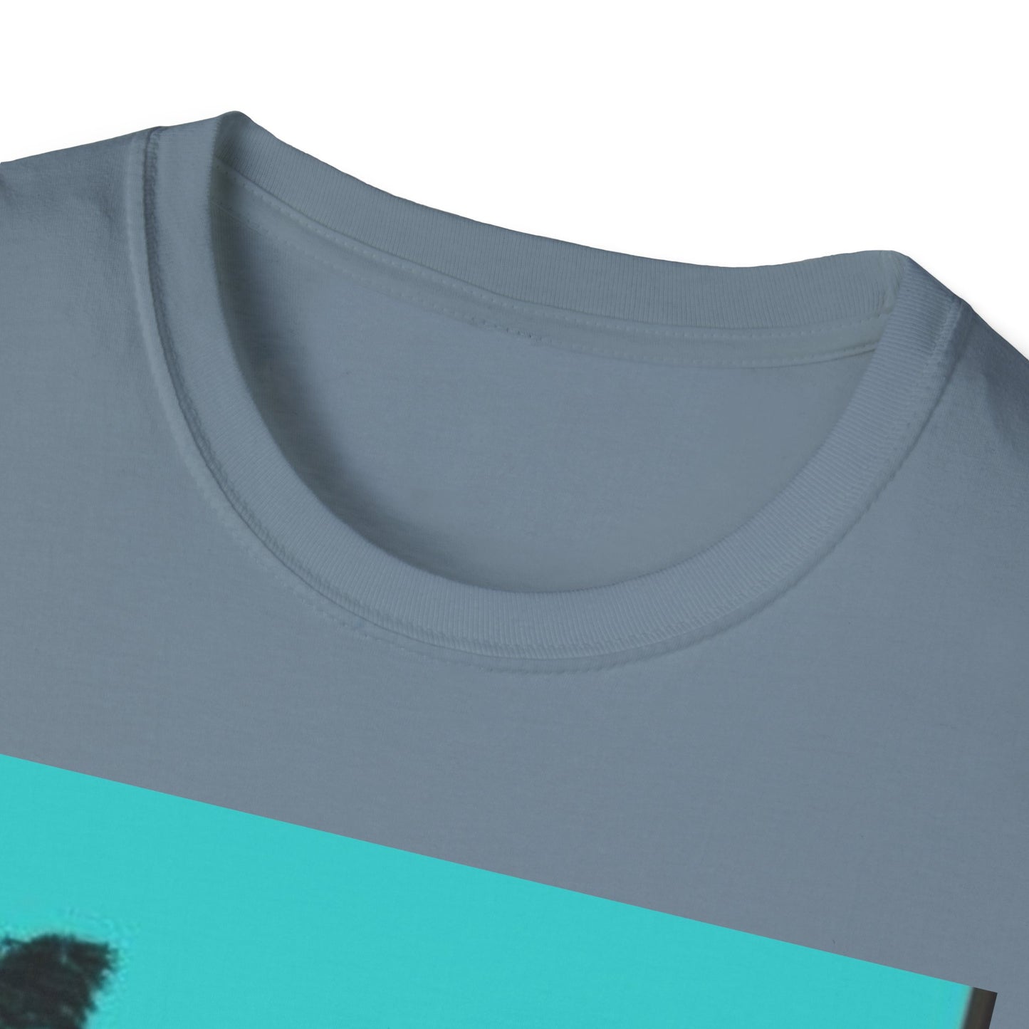 Tropical Palm Tree T-Shirt, Beach Vibes Tee, Summer Casual Wear, Vacation Top, Unisex Softstyle Shirt, Gift for Nature Lovers