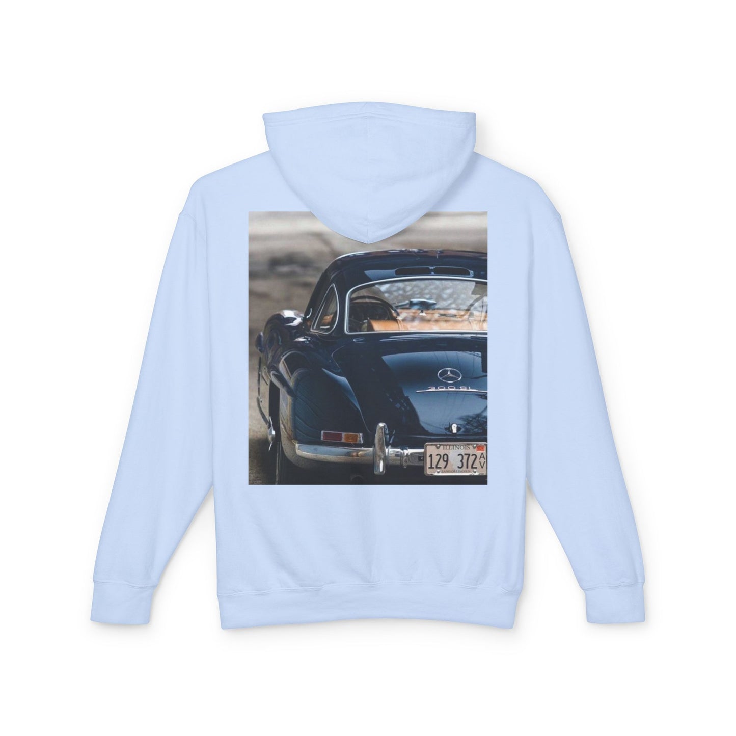 Classic Car Lover's Lightweight Hoodie | Unisex Cozy Sweatshirt, Perfect Gift for Car Enthusiasts, Casual Wear & Retro Style