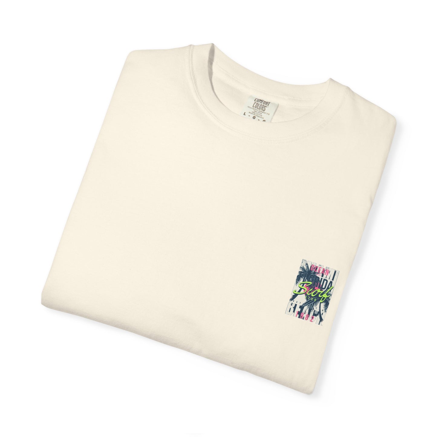 Ocean Florida Surf Club T-Shirt - Unisex Garment-Dyed Tee for Beach Lovers