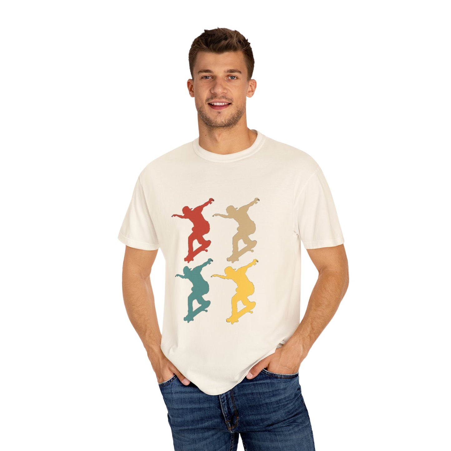 Vibrant Skateboarding T-Shirt for Adventure Lovers