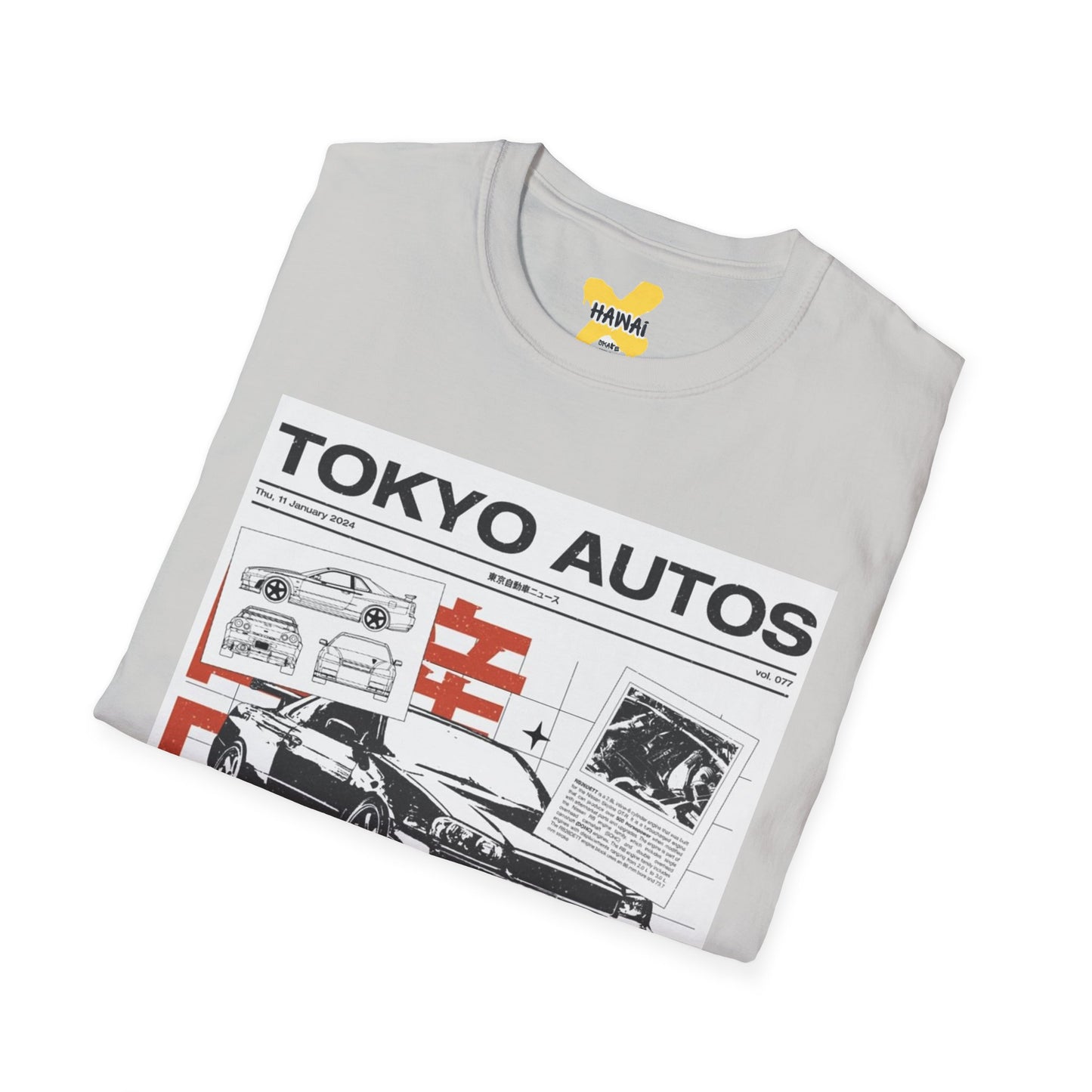 Tokyo Autos Street Beast T-Shirt, Unisex Graphic Tee, Car Enthusiast Gift, Casual Streetwear, Automotive Fashion, Birthday Gift