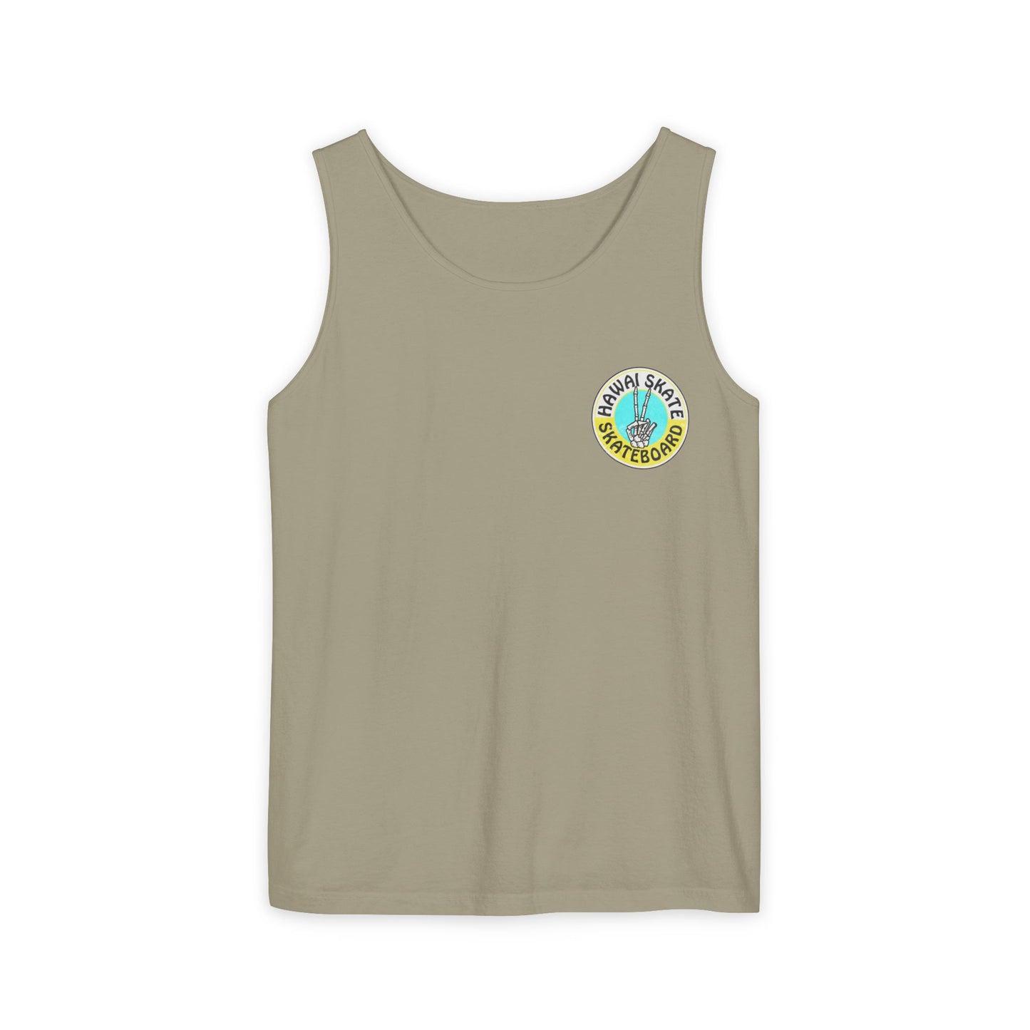 Surf Vans Tank Top — Retro Beach Surfboard Graphic