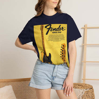 Fender Vintage Guitar T-Shirt — Since 1946 Graphic Tee