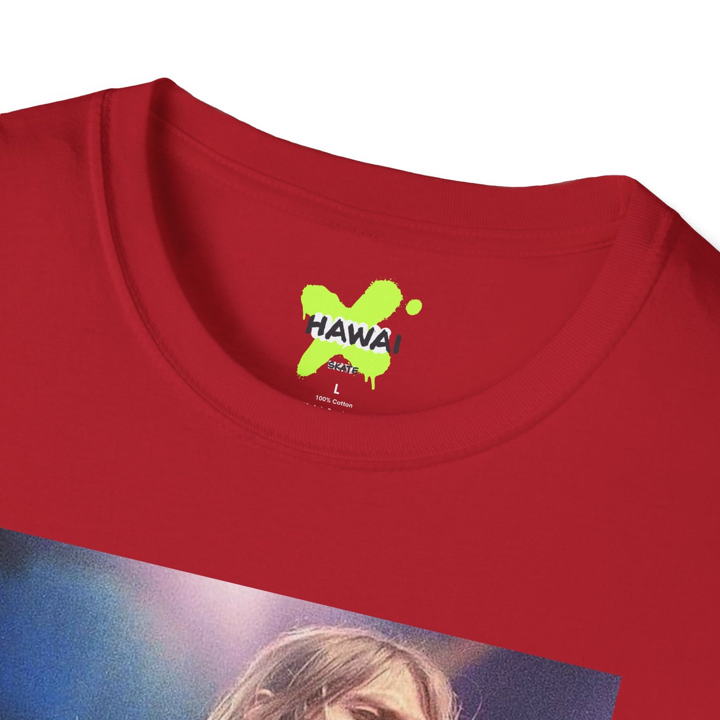 Kurt Cobain Unisex Softstyle T-Shirt - Retro Grunge Band Tee