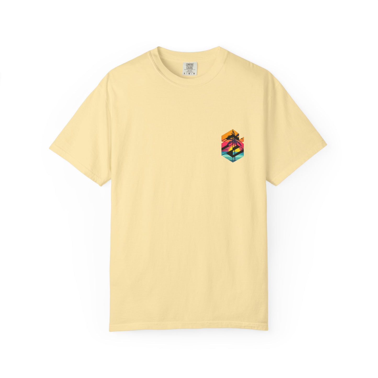 Tropical Sunset Unisex T-Shirt | Beach Vibes & Relaxation