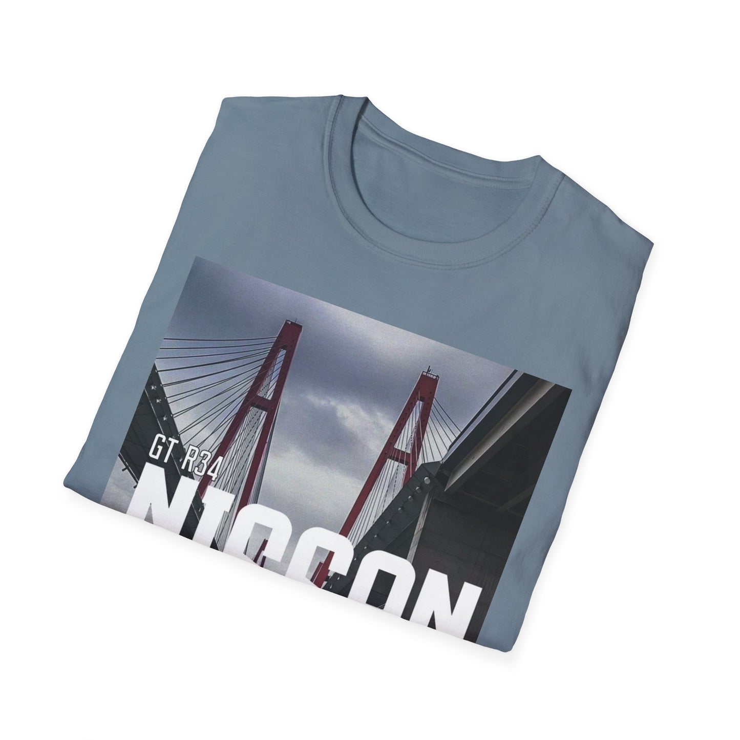 Nissan GT-R 34 Unisex Softstyle T-Shirt - Car Enthusiast Apparel