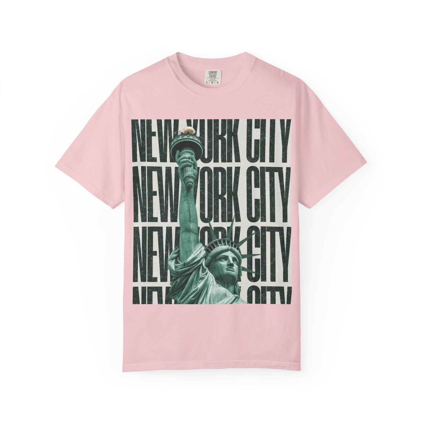 New York City Statue of Liberty Graphic T-Shirt — Retro Urban Travel Tee