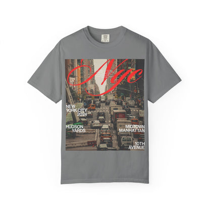 NYC Traffic Photo Tee — Midtown Manhattan Hudson Yards Graphic T-Shirt