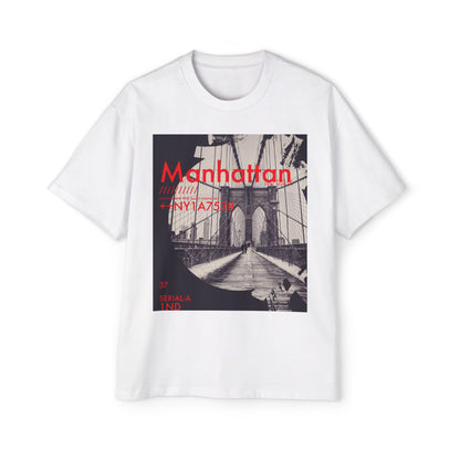 Manhattan Bridge Graphic Tee — Vintage NYC Photo Print