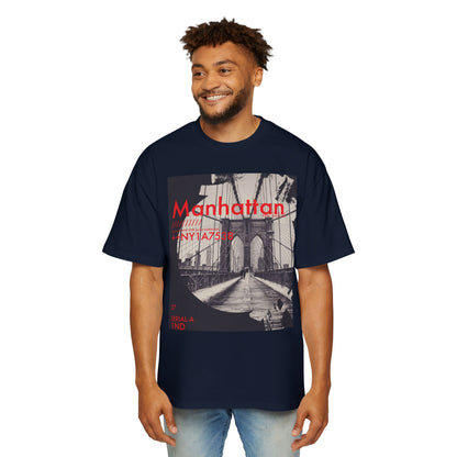 Manhattan Bridge Graphic Tee — Vintage NYC Photo Print