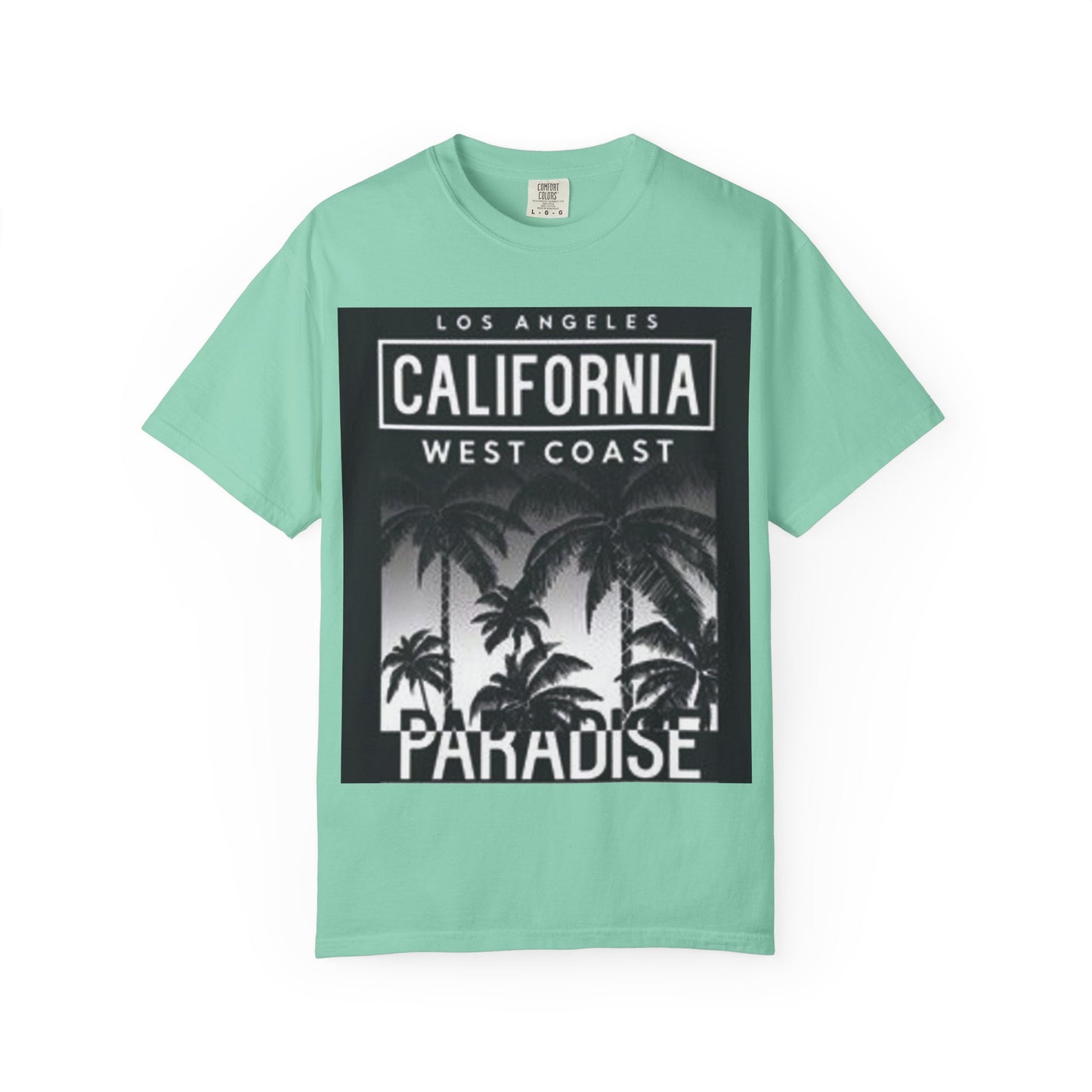 West Coast Paradise T-Shirt, Unisex Graphic Tee, California Style Shirt, Summer Vibes Top, Beachwear, Travel Souvenir