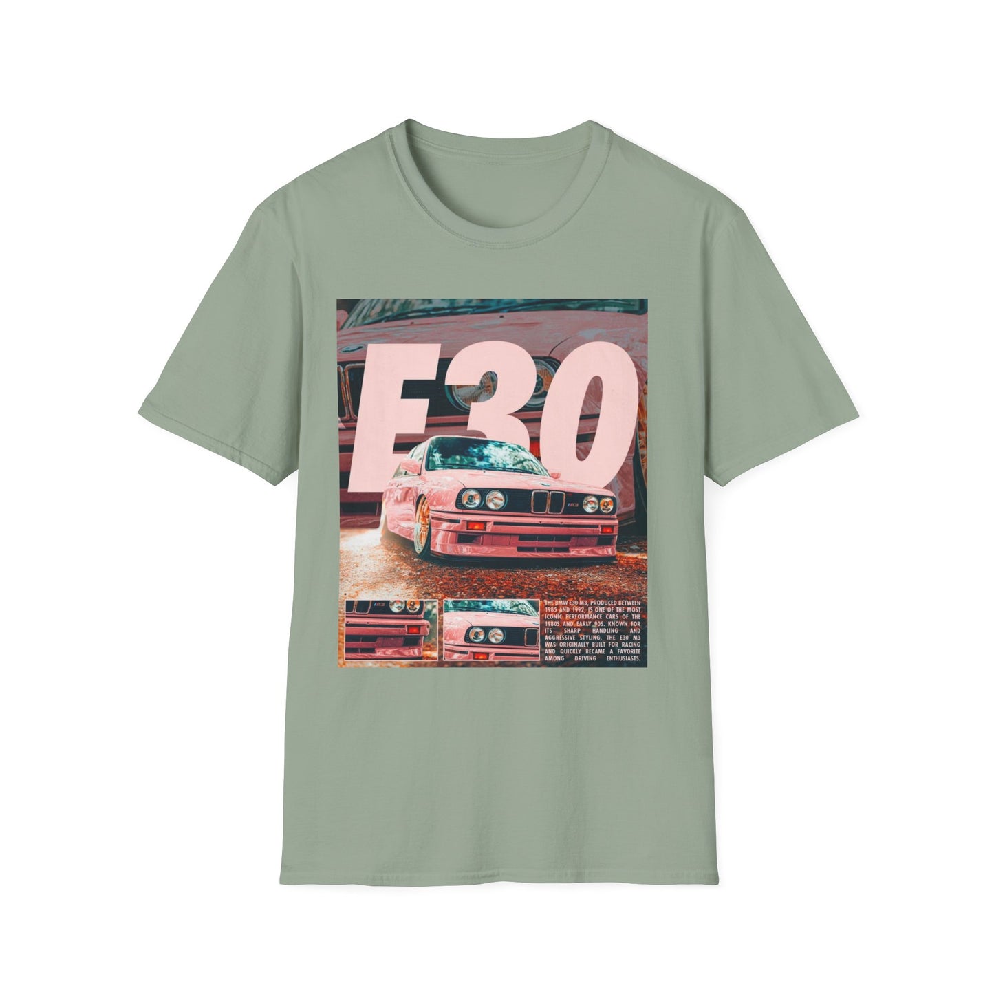 Retro Car Lover's Unisex T-Shirt - F30 Vintage Design