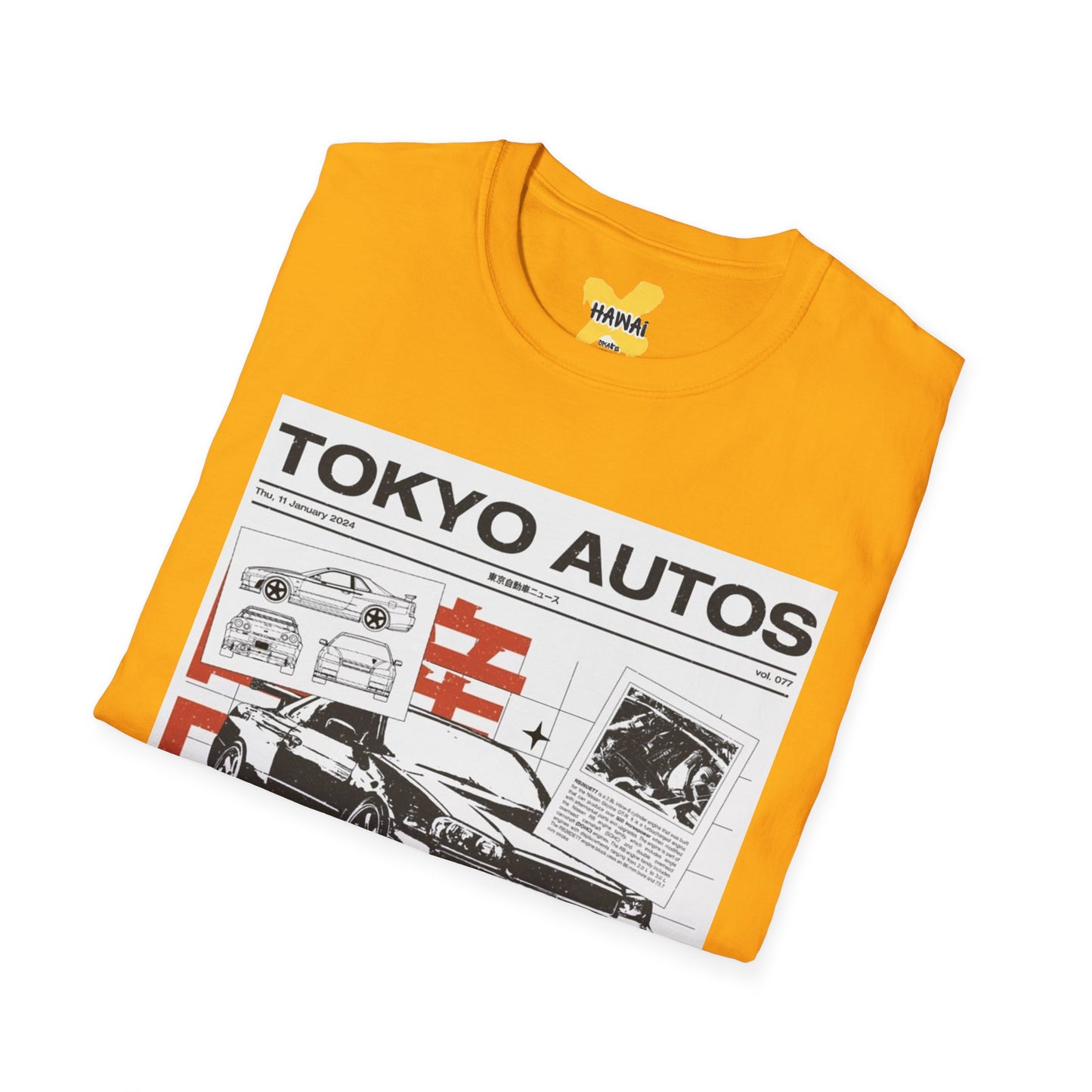 Tokyo Autos Street Beast T-Shirt, Unisex Graphic Tee, Car Enthusiast Gift, Casual Streetwear, Automotive Fashion, Birthday Gift