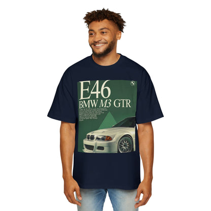 E46 BMW M3 GTR Tee — Vintage Racing Poster Graphic T-Shirt