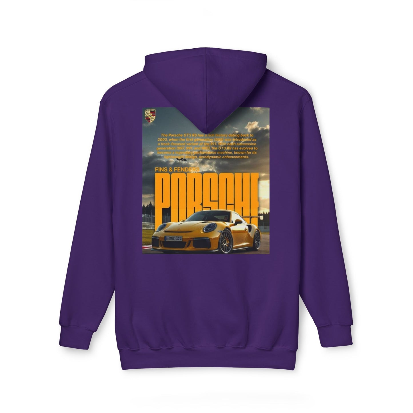 Unisex Hooded Sweatshirt - Porsche Fins & Fenders Collection