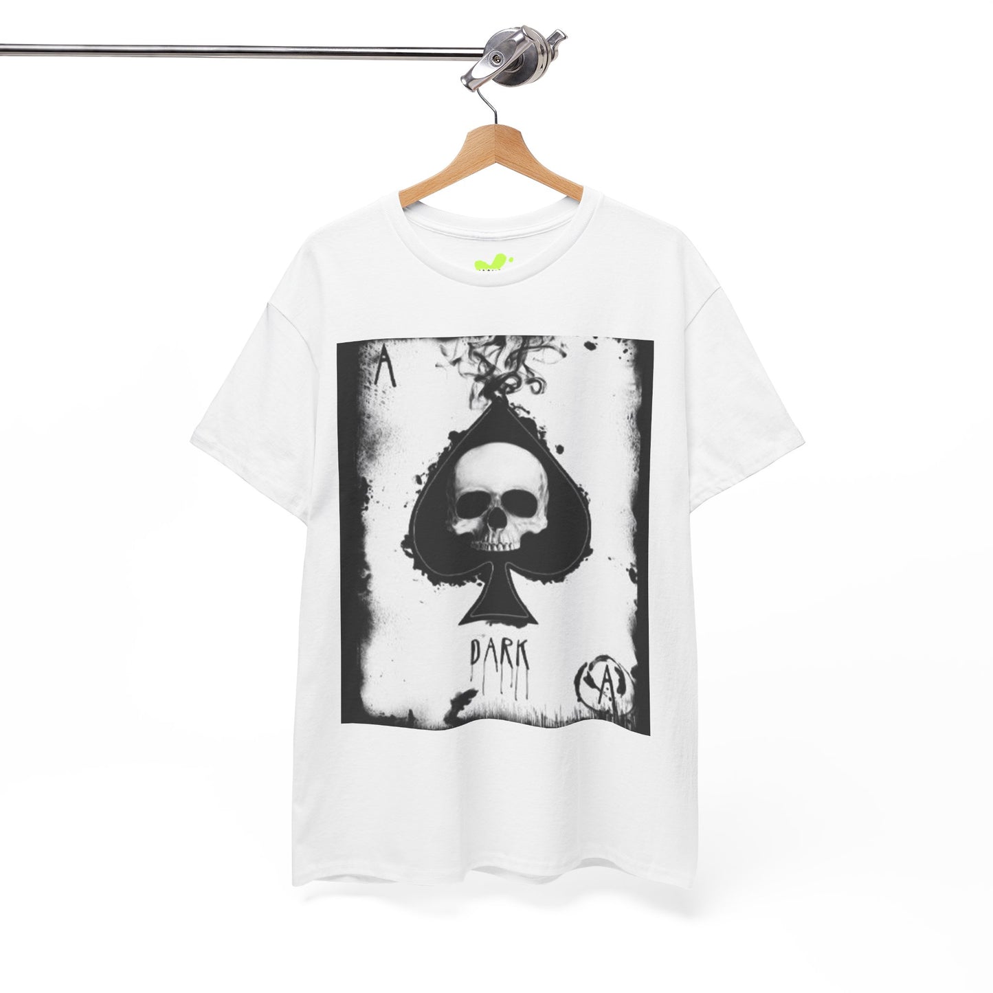 Gothic Skull Graphic Tee - Unisex Heavy Cotton T-Shirt