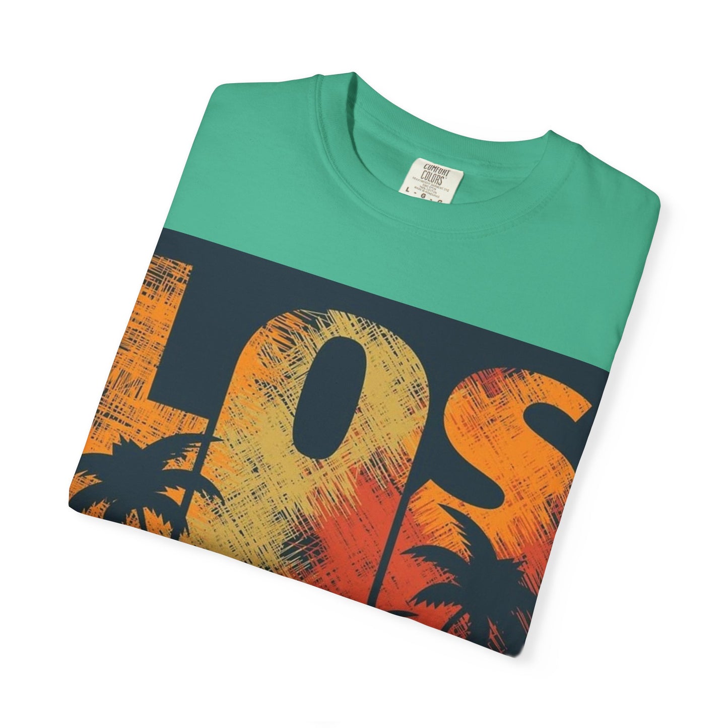 Los Angeles Sunset T-Shirt | Unisex Garment-Dyed Tee