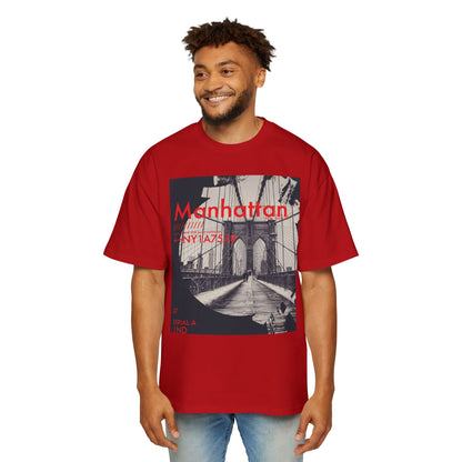 Manhattan Bridge Graphic Tee — Vintage NYC Photo Print