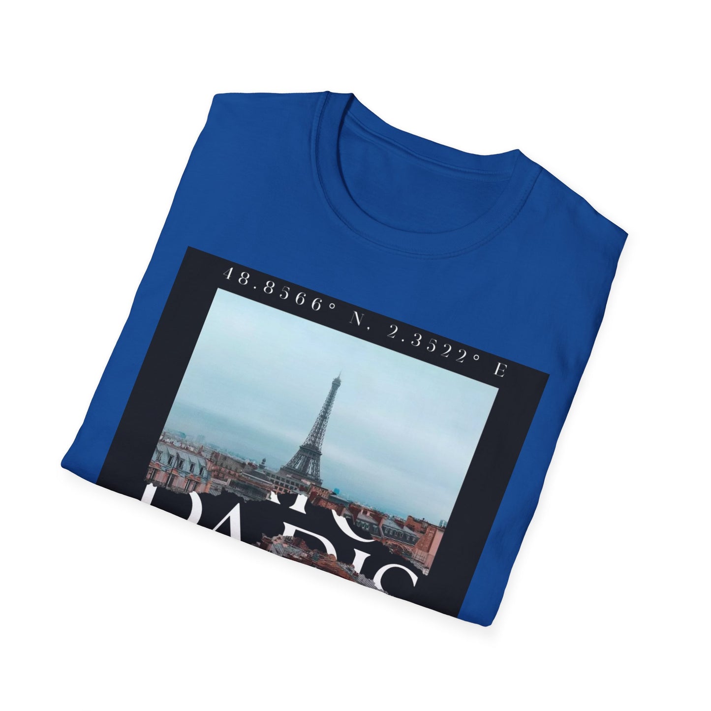 Paris Eiffel Tower Photo Tee — "Paris Paris" Graphic T-Shirt