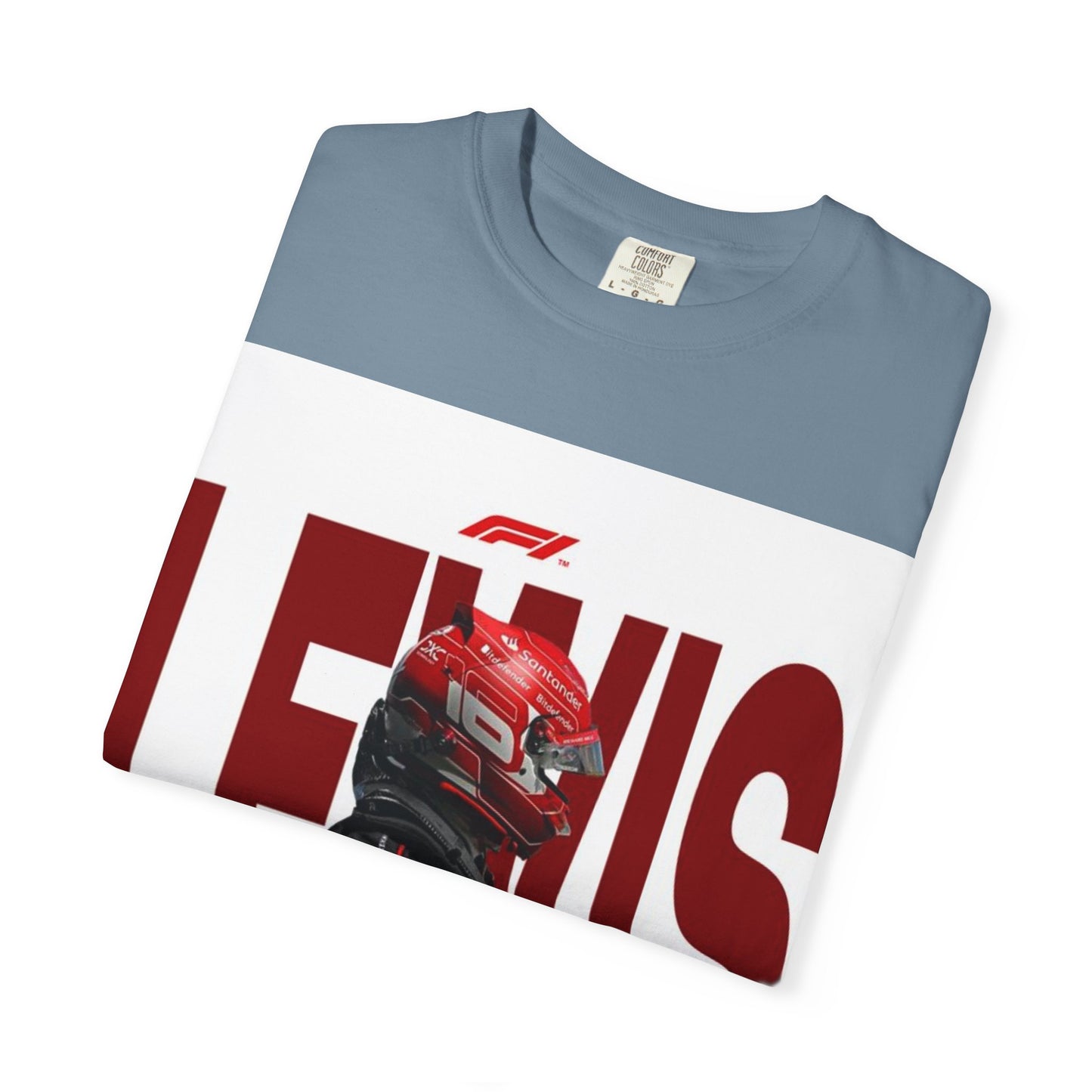 Lewis Hamilton F1 Unisex Garment-Dyed T-Shirt - Perfect for Racing Fans